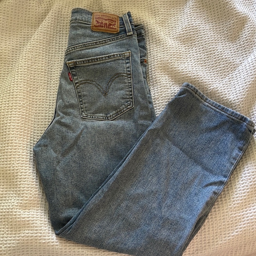 Waterless Levi Rib Cage Jeans Size W28-L27